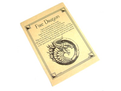 Dragon Invocation for Fire Poster